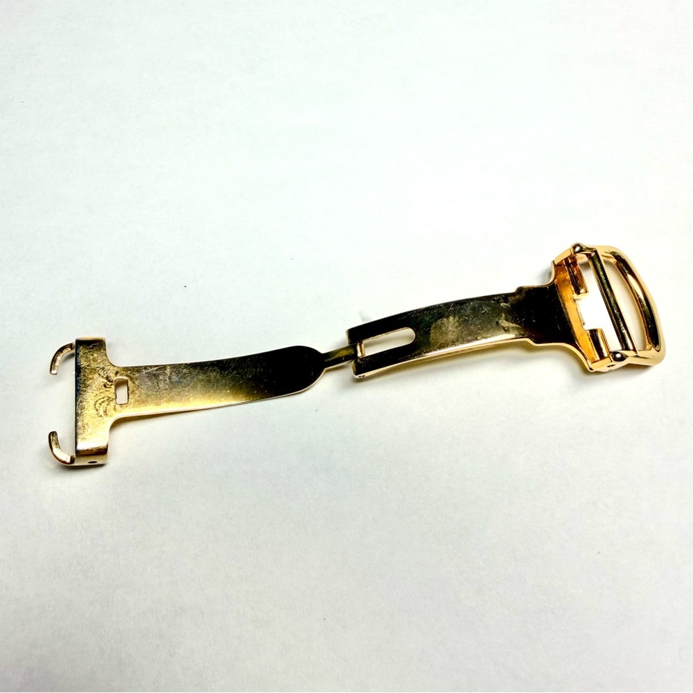 CARTIER 16mm Gold Plated Steel Deployment Buckle - Picture 6 of 8
